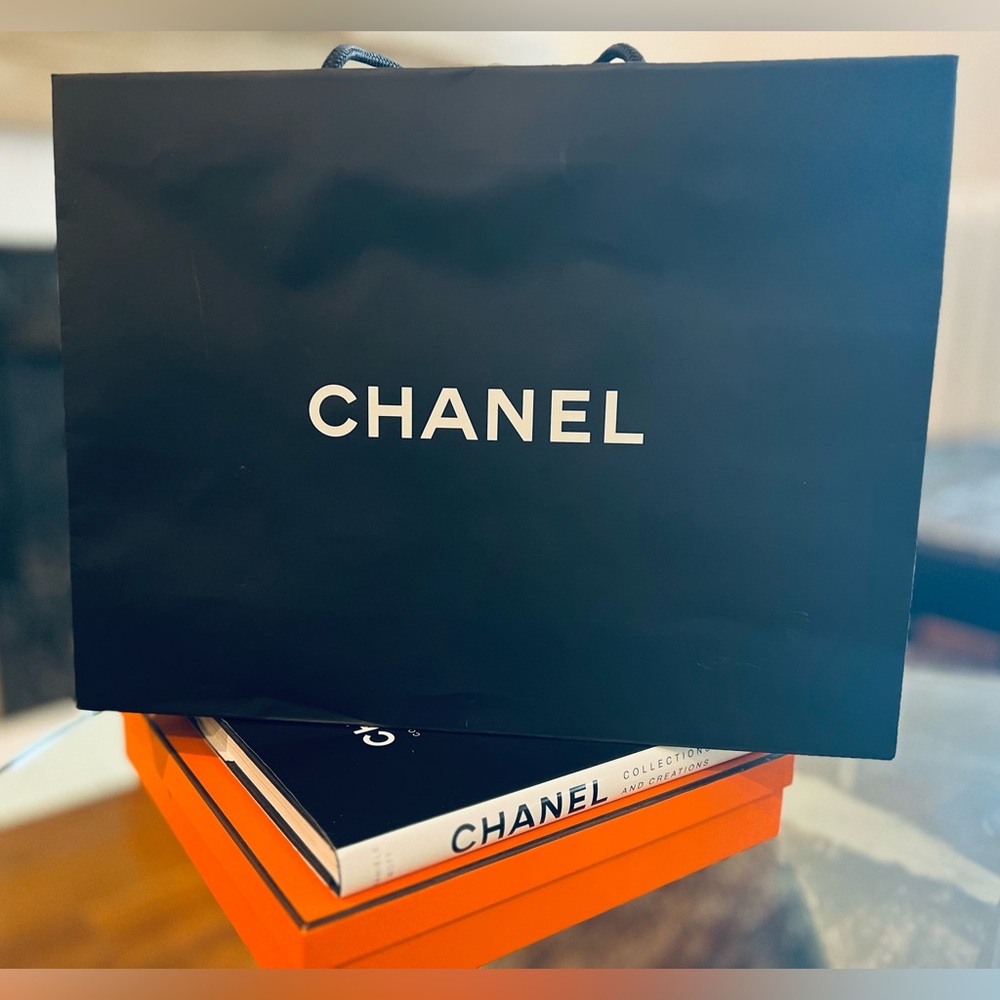 Chanel Black Large Shopping/Gift Bag